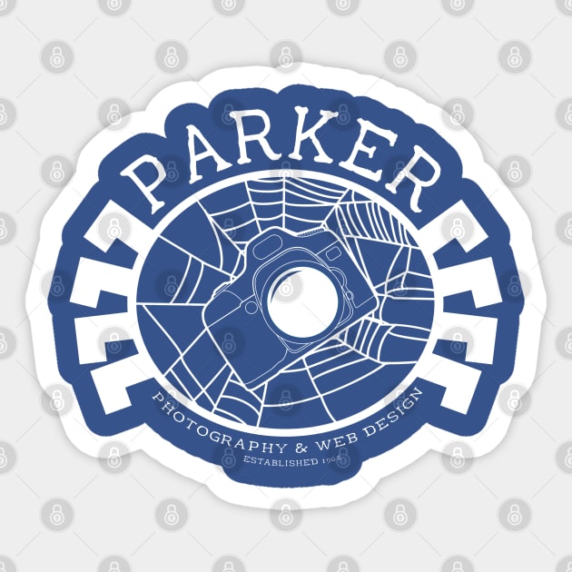 Parker Photography and Web Design Sticker by Awesome AG Designs